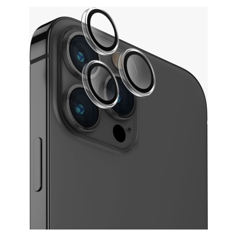 UNIQ OPTIX Aluminium Camera Lens Protector iPhone 15 Pro Max čirá