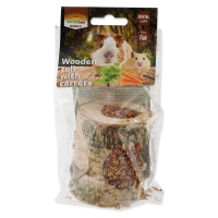 Válec NATURE LAND Nibble s mrkví dřevěný 150 g