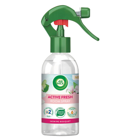 Air Wick Active Fresh Osvěžovač vzduchu ve spreji jasmínové květy 237ml AirWick