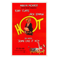 Ilustrace Some Like it Hot / Marilyn Monroe, 26.7 × 40 cm