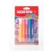 Kores Glitter glue pastel 5 x 10,5 ml