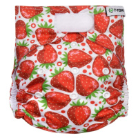 T-tomi Kapsová plena AIO suchý zip 3-15 kg 1 ks strawberries