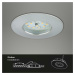 BRILONER LED vestavné svítidlo, pr. 7,5 cm, hliník IP44 BRI 7204-019