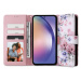 Knížkový obal na Samsung Galaxy A34 5G Tech-Protect Wallet Blossom Flower