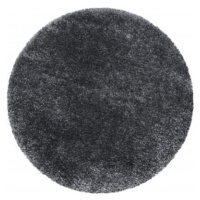 Ayyildiz koberce Kusový koberec Brilliant Shaggy 4200 Grey kruh Rozměry koberců: 80x80 (průměr) 
