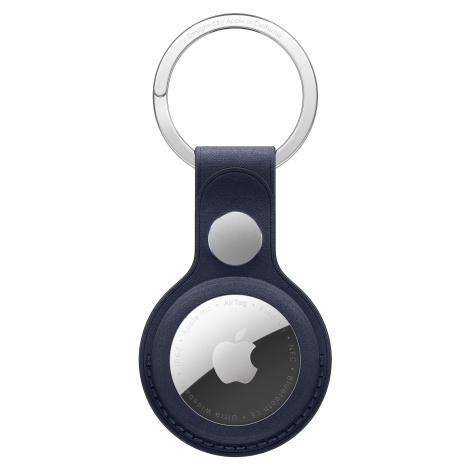 Apple klíčenka z tkaniny FineWoven na AirTag – námořnicky modrá
