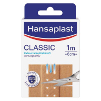 Hansaplast Textilní náplast Classic 1m x 6cm 1 ks