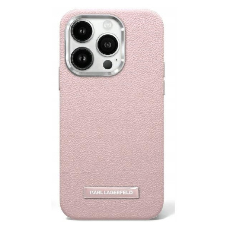 Karl Lagerfeld KLHMP16SPGMSRPP iPhone 16 6.1 růžový/pink hardcase Fw Metal