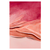 Ilustrace Abstract Thick Pink Color, Treechild, 26.7 × 40 cm