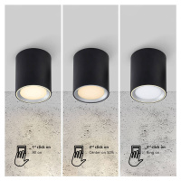 Nordlux LED downlight Fallon long 3-step-dim černá/ocel