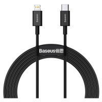 Baseus Superior Series rychlonabíjecí kabel Lightning 20W 2m černá