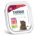 Yarrah Bio kousky v omáčce 6 x 100 g ve výhodném balení - bio kuře & bio hovězí s bio petrželkou