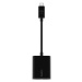 Belkin CONNECT USB-C audio/napájecí adaptér černý