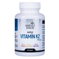 Adelle Davis Vitamín K2 100 mcg 60 kapslí