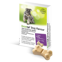 Drontal Dog Flavour pro psy 2 tablety, 150/144/50mg