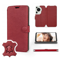 Pouzdro Mobiwear pro Huawei Pura 70 Ultra Dark Red L