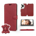 Pouzdro Mobiwear pro Huawei Pura 70 Ultra Dark Red L