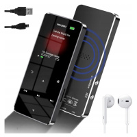 Hudební Přehrávač MP3 Bluetooth 5.0 16GB S Možností Nahrávání