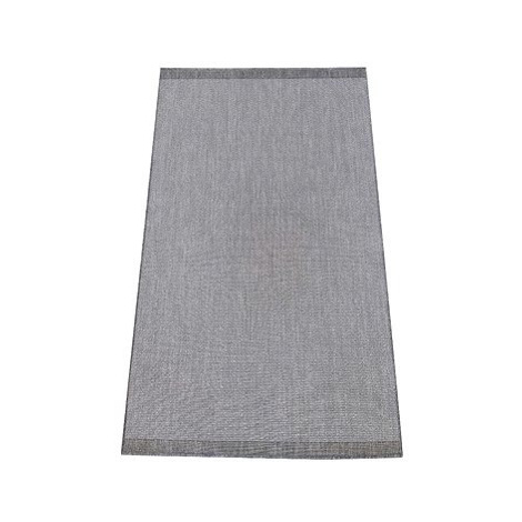 Kusový koberec Zara 14 šedý 80 × 150 cm oboustranný