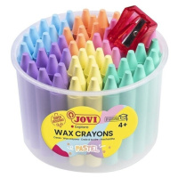 Jovi Jumbo Wax Crayons Voskovky Pastel 60 Colours