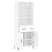 vidaXL Skříň highboard bílá 69,5 x 34 x 180 cm kompozitní dřevo