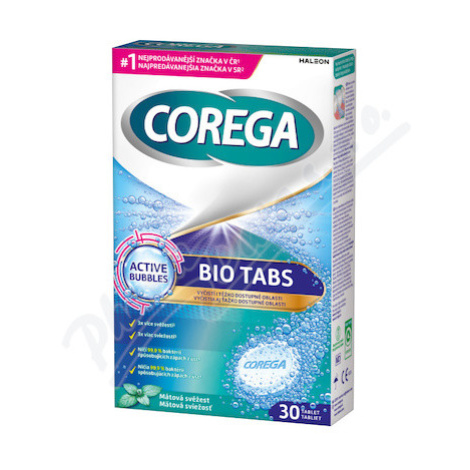 Corega Bio Tabs čisticí tablety 30ks