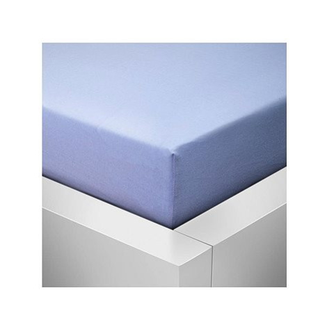 CHANAR Prostěradlo Jersey TOP 180 × 200 cm, modré