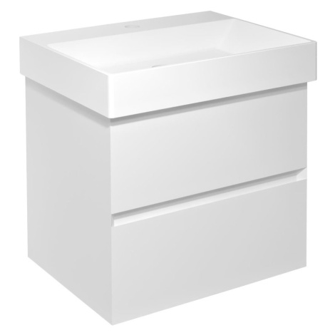 FILENA umyvadlová skříňka 57x51,5x43cm, bílá mat FID1260W Sapho