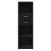 vidaXL Skříň highboard černá 40 x 42,5 x 124 cm kompozitní dřevo