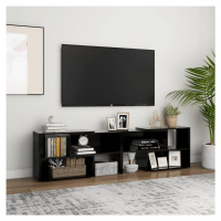 vidaXL TV skříňka černá 149 x 30 x 52 cm kompozitní dřevo