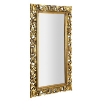 Sapho SCULE zrcadlo ve vyřezávaném rámu 80x150cm, zlatá