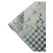 Venkovní vzorovaný koberec PATCHWORK šedá 80x150 cm Multidecor