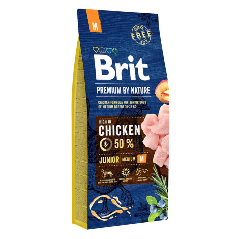 Brit Premium by Nature Junior M 2 × 15 kg
