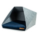 Rexproduct Skládací pelíšek PETPOCKET s měkkou matrací SVĚTLE ŠEDÝ Zvolte barvu: Černá