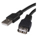 USB kabel 2.0 A vidlice – A zásuvka 2m
