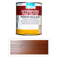 HERBOL Offenporig Pro Decor - univerzální lazura na dřevo 0.75 l Teak 8406