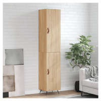 vidaXL Skříň highboard dub sonoma 34,5 x 34 x 180 cm kompozitní dřevo