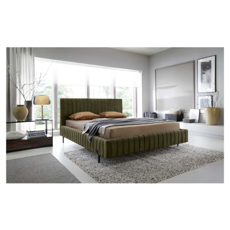 Artelta Manželská postel PLISSA | 180 x 200 cm Barevné provedení PLISSA: Nube 33