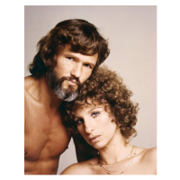 Fotografie Kris Kristofferson And Barbra Streisand, 30 × 40 cm