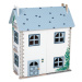 Playtive Dřevěný domeček pro panenky (modrá)