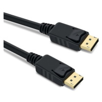 PremiumCord DisplayPort 1.2 M/M propojovací 3m černý