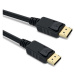 PremiumCord DisplayPort 1.2 M/M propojovací 3m černý