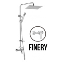 JB Sanitary FINERY SF 61 011 05 5 - Sprchová sestava s baterií 150mm, nerezovou čtvercovou sprch