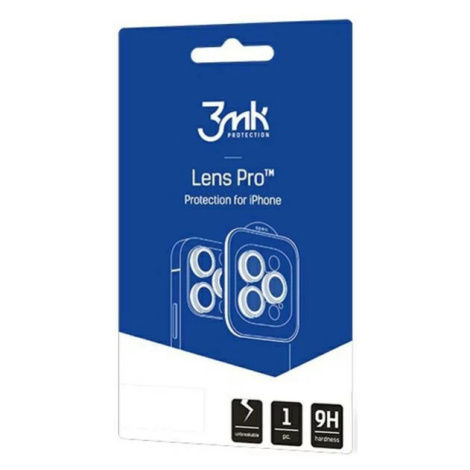 Ochranné sklo 3MK Lens Protection Pro iPhone 15 Pro Max 6.7" royal blue Camera lens protection w