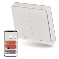 GoSmart Přenosný ovladač scén IP-2002ZW, ZigBee 3.0, 2-tlačítkový