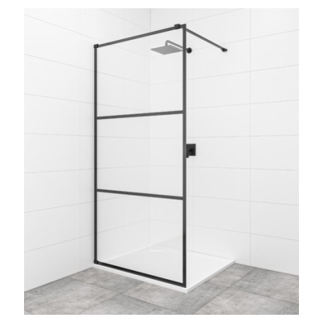 Sprchová zástěna Walk-In 140 cm SAT Walk-in SATBWI140CPPAC