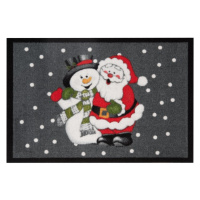 Hanse Home Collection koberce Rohožka Vánoce - sněhulák, santa 103048 - 40x60 cm