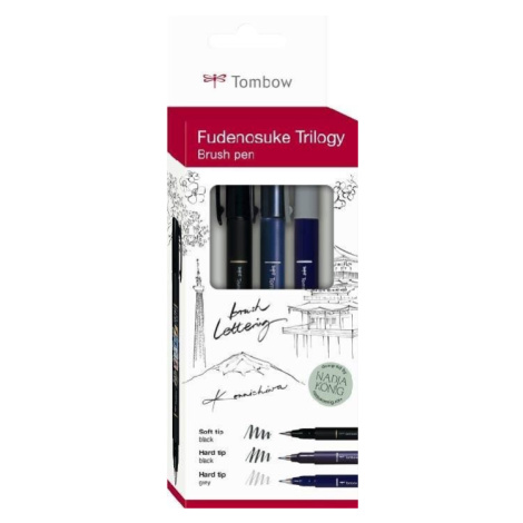 Tombow Fudenosuke - Trilogy sada 3ks