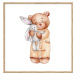 Dětský obrázek 20x20 cm Teddy Bear