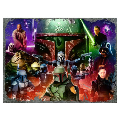 Ravensburger 169184 Star Wars: Boba Fett: Lovec odměn 1500 dílků